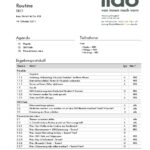 Protokoll eines SEO-Meetings von itao GmbH & Co. KG.