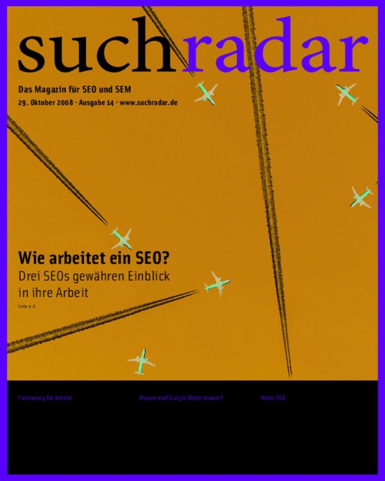 Titelbild von suchradar